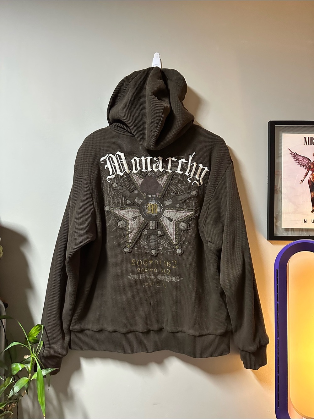 Reversible Monarchy ZipUp Hoodie